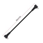 30cm Male To Male Flash Sync Cable For Camera Flashlight Use
