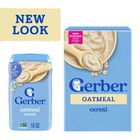 Baby Cereal Oatmeal 1st Foods Non Gmo 16oz Pack Of 4 Gerber Grain Grow 4x16oz