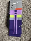 Nike Hyper Elite Sock Cushioned Basketball Crew Tri-color 2013 Size Large 8-12