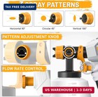 700w Hvlp Paint Sprayer Gun 1200ml Electric Spray Paint Gun 5 Nozzles 3 Patterns