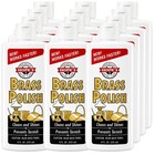 Brass Polish   Cleaner  Tarnish Remover For Copper   Silver  8oz  12-pack