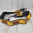 Vintage Kodak Camera Strap  35mm Film Design Leather Attachment Ends