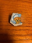 Pupperoni Pizza Puppy Dog In Box Cute Funny Lapel Pins Badge Teal Blue Gift Box