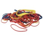 New 2 Oz  Assorted Rubber Band Random Sizes And Colors Pack Of Rubber Bands