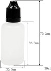 30ml X 20 Ldpe Plastic Dropper Bottles Empty Squeeze Liquid Eye