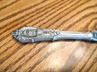 Wallace Rose Point Sterling Silver Handle Dinner Knife 9  No Monogram