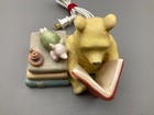 Vintage Disney Classic Winnie Pooh Piglet Book Reading Night Light Nursery Lamp