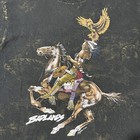 Native American Shirt Warrior All Over Print Vintage Horse Buffalo Eagle Usa 90s