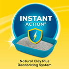 Purina Tidy Cats Instant Action Clumping Cat Litter  Natural  Low Dust  Odor Con