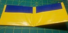 Handmade Duct Tape Wallet - Ukraine Flag - Donation - Stand With Ukraine