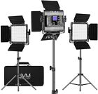 Gvm 800drgb3 Rgb Led Video Lighting Kit - Studio Video Lights -  Free Shipping