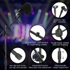 Sherr 4 Pcs Tripod Microphone Stand Adjustable Boom Height Mic Stand With  r030