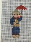 Handpainted Needlepoint Canvas   Chinese Dancer   Guide    read Description 