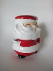 Vintage Holt Howard Santa Stacking Creamer Sugar 3 Piece Rare  Japan Christmas