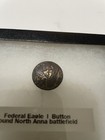 Federal Eagle With I Block Button Face  N Anna Va  With Case