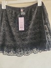 Wild Fable Women s Black Lace Mini Skirt Slip Size Xl 16