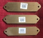 3 Nautical Brass Captain Signs Plaques Boat Wall Door Decor Ship Maritime Beach