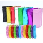 Zip Seal Packaging Bags  Stand Up Mylar Smell Proof Foil Storage Pouches 100 pk