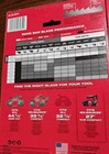 Milwaukee M12 Sub-compact Portable Band Saw Blade - 3-pack   48-32-0572 