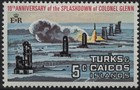 Turks   Caicos Islands 1972  246-249 5c-20c Space Achievements  Mh