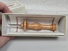 Vintage 1998 The Oxford Punch Needle  10 1 4  Rug Hooking Tool W Box