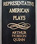 Rare Drama   Theater Antique Hardcover Large Book 1953  American Plays
