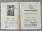 Ww2 Germany   Sertificate  For  Badge Drl  1938