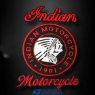 Indian Motorcycle Embroiderd Patch Jacket vest Back Patch Iron   Sew On Set Of 3