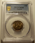 British Jamaica  1910 Farthing  1 4 Penny  Pcgs Ms 66  48 000 Mintage  Key Date