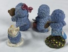Set Of 4 Pins Vintage 2000 Sonshine Promises Bluebird Figurine By Gretchen