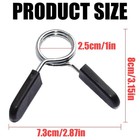 4 Pack 1  Spring Collar Clips Dumbbell Barbell Clamp Collars For Weightlifting