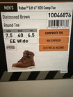 New Steel Toe Boots For Men  Never Worn  Rebar  Size 7 5 Work Boots  Steel Toe