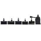 Axa 250-111 Wedge 6pcs Type Quick Change Tool Post Holder Set For Lathe 12 