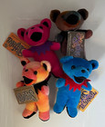 Grateful Dead 7  Beanie Bears   Edition 1 Complete Set Of 11   Liquid Blue 1997