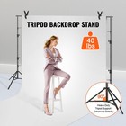12x10 Ft Heavy Duty Backdrop Stand Adjustable Photography Studio Banner Stand