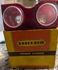 Vintage Radex Gem Stereo Viewer 3d 35mm Slide Viewer Original Box