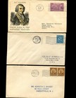Us Stamps Over 120 Early Fdc First Day Covers 1930 s To 1949 Some Rare Cachets
