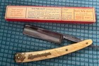 Antique 6 8  Dubl Duck Wonderedge Straight Razor Solingen Germany