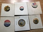 1930s-1960s Pins Buttons 6 Pin Lot Vintage Pins Collection 111322 31u
