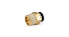 1 2  Male Npt To 1 2  Push To Connect Brass Fitting - Accepts 1 2  Air Line