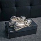 2025 Patou X Onitsuka Tiger Mexico 66 Tgrs Silver cream Ballet Flats 1182a660-02