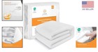 Deep Pocket California King Mattress Protector - Waterproof Hypoallergenic Cover