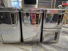 Vintage Lincoln Beautyware Chrome Canister Set Of 4 Sugar Flour Coffee Tea 1950s