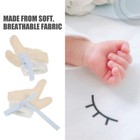 2 Pairs Finger Biting Gloves Baby Sucking Stopper Kids Anti Nail Child