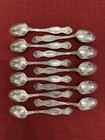 Frontenac International Sterling Silver Tea Spoon 5 1 2 In  Set Of 11 Great Cond