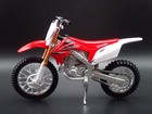 Honda Crf450r Dirt Bike Motorcycle Red 1 18 Scale Diorama Diecast Model Bike