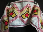 Vintage Seminole Miccosukee Handmade Tribal Art Strip Of Patchwork 48  L X 9  H