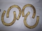 Blue Diamond 2 1 2 Lb Drop Forged Pitching Horseshoes Set 2 A b Duluth Pre-owned