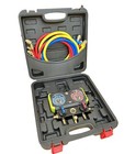 Hvac Motor Tech Mini Split Ac  Refrigerant Diagnostic Manifold Gauge   Hoses Set