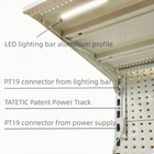 Gondola Shelving Lighting Kit Includes 8-pack 4ft 6000k White Lights Accessories